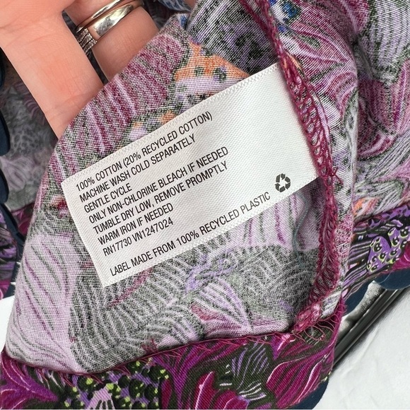 Kika Vargas x Target Coral Reef Scallop Edge Wrap Top Size 3X‎ New With Tags - Picture 13 of 14